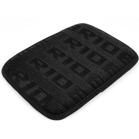 Car armrest box mat, center armrest box heightening pad, BRIDE car interior armrest mat, foam cushion - black (1/4)