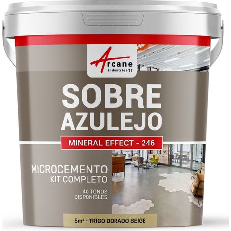 Microcemento sobre azulejos