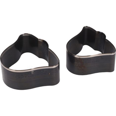 Lot de 2 emporte-pièce cuir forme cloche 50x57x23mm 43x47x23mm acier allié matrice découpe pour bricolage (1/5)