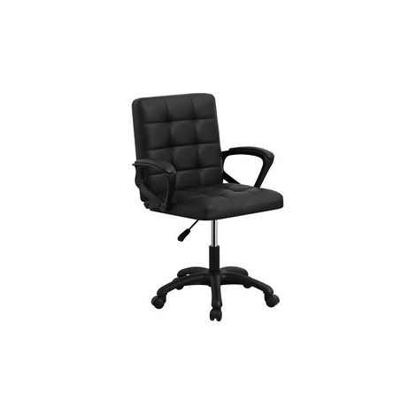 POLTRONA A GAS C/BRACCIOLI BEA PU NERO- 1,0 pz