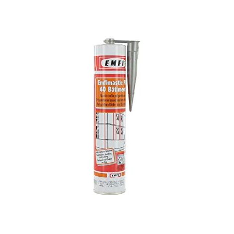 Adhesivo poliuretano EMFI PU 40 FC - gris 300ml (1/2)