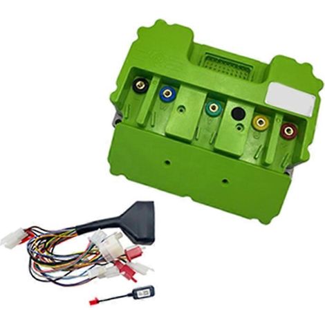 Contrôleur de moteur de scooter électrique ND72260 48V-72V 80A à onde sinusoïdale CC avec débogage et programmation pour la conversion de scooter électrique (1/5)