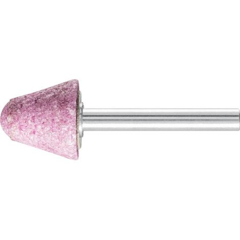 PFERD TOOLS STEEL EDGE Schleifstift Kegel Ø 20x20mm Schaft-Ø 6 mm A30 für Stahl- und Stahlguss 10 Stk