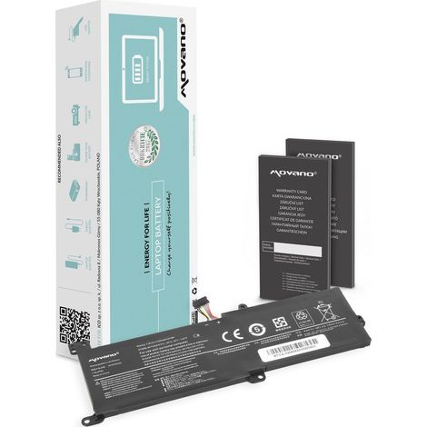 Batería Movano para portátil Lenovo IdeaPad 320, L16L2PB2 (7,4 V-7,6 V) (4100 mAh) (1/5)