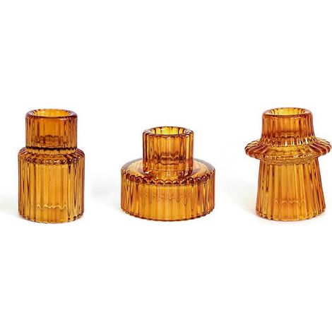 Porte-bougies coniques pour centres de table, décoration de mariage A-- (1/5)
