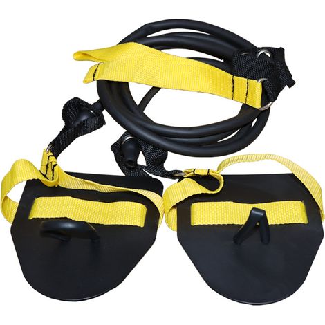 Schwimm-Armkrafttrainer, professionelle Schwimm-Widerstandsbänder mit Aufbewahrungstasche (1/5)