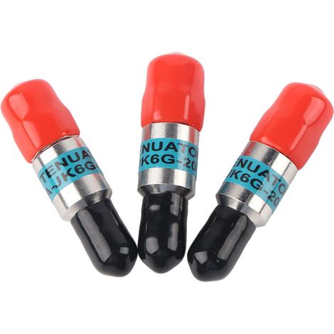 SMA-JK Stecker auf Buchse HF-Koaxialdämpfungsglied 2W 6GHz 50Ω 1-30dB (20dB) (1/5)