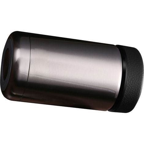 Bouteille isotherme en acier inoxydable 380 ml, cadeau idéal pour les étudiants, mug de voyage à isolation sous vide pour les sports de plein air et le camping, couleur acier. (1/5)