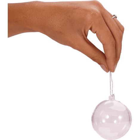 Bola de acrílico de 10 cm de diámetro, 5 unidades. (1/5)