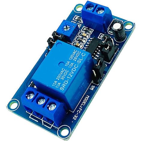 Module de relais temporisé basse consommation 12 V CC, capacité (1/5)