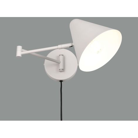 Applique murale TRIO Cosima 263970176, E14, sans ampoule, IP20, gris (1/5)