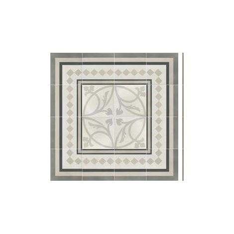 Aelle - Carrelage sol / mur effet ciment gris 20x20 cm - CAPRICE PROVENCE ANGLE - Vendu par boîte de m² (1/3)