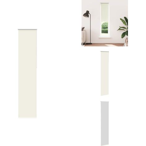 Verdunkelungsrollo Cremeweiß 45x230cm Stoffbreite 40,7 cm - Verdunkelungsrollo - Verdunkelungsrollos - Rollo - Verdunklungsrollo (1/5)