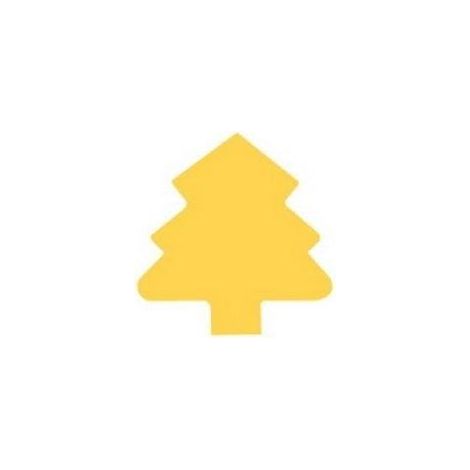 Dekorativer Tannenbaum-Stanzer 3,7 cm