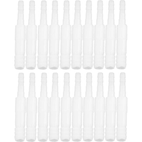 20 adaptateurs pour tuyau d'aquarium, convertisseur de connecteur de tube PVC 4 mm vers 8 mm (1/5)