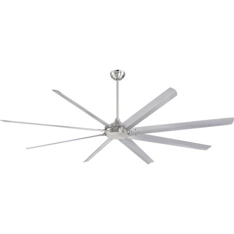 [GEBRAUCHT] B-Ware Westinghouse Widespan Deckenventilator Ventilator Deckenlüfter Nickel Aluminium