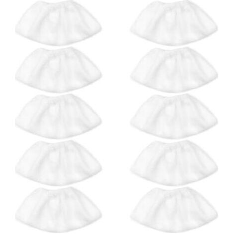 BARKBUSTERS Lot de 10 pare-brise en microfibre pour accessoires vapeur Karcher EasyFix SC2, SC3, SC4, housse de remplacement pour buse à main (1/5)