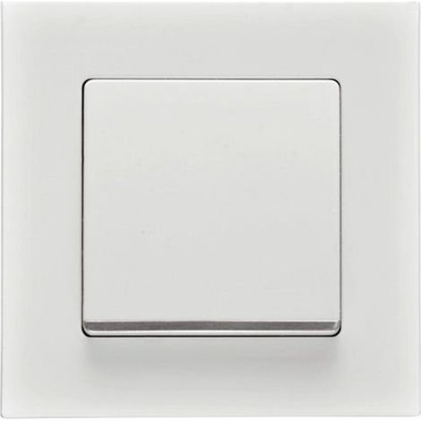 Chromzierknopf Serie Delta in Polarweiß Siemens Delta MIRO 5TG62705CW00