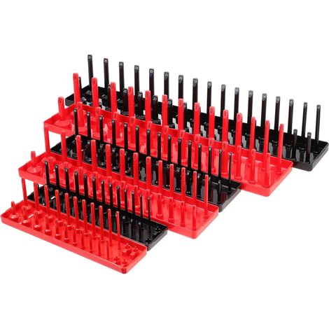 Unomor 6 supports de douilles pour mécaniciens plateaux (1/5)