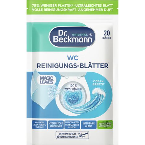 Bandes nettoyantes pour toilettes Dr. Beckmann Ocean Breeze, 20 unités. (1/2)