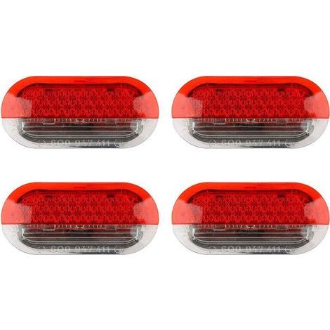 Quatre voyants LED d'avertissement d'ouverture de porte intérieure pour Volkswagen Beetle Mk4 (1999-2004), qualité 1J0947411B 1J0 (1/2)