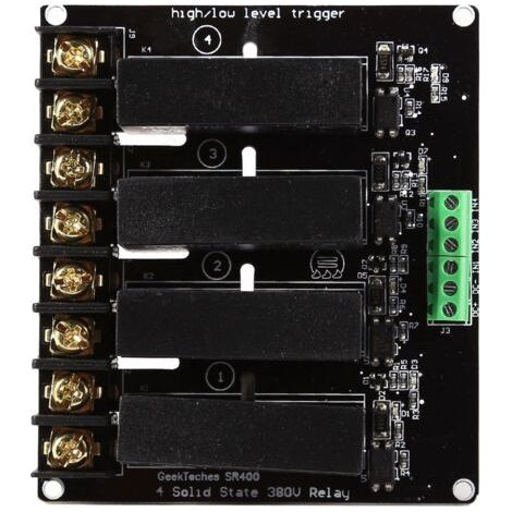 4 Channel Automatic Solid State Relay Industrial Supplies for Thermostat Temperature Controller Outdoor Automation (1/5)