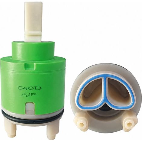 Cartucho de repuesto de Ø40 mm de alto caudal con distribuidor Galatron 0140CADXX-004.00 Cartucho (1/2)