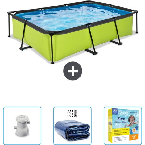 Exit Pool Rechteckig - 300x200x65 cm - 4-teilig SCB70 (1/3)