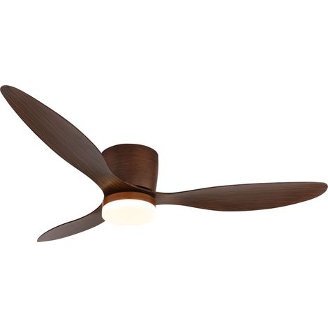 DC Ceiling Fan Armando Wood with LED & Remote