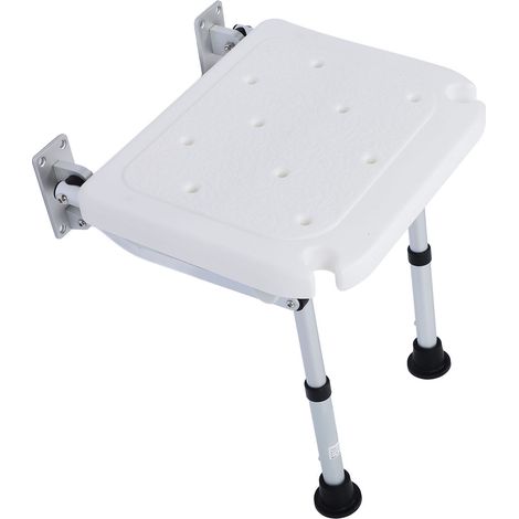 Chaise de douche pliante murale, tabouret de salle de bain antidérapant, banc de douche pour femmes âgées et enceintes (1/5)