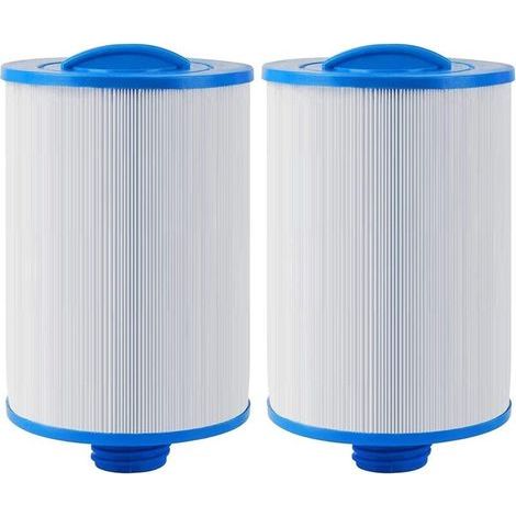 6CH-940 spa filter, compatible with Unicel 6CH-940, PWW50, Filbur FC-0359, Waterways 817-0050 spas, front access skimmer, 45 sq ft, top load, Aber (2-pack) (1/5)