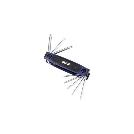 Llaves Torx ALYCO INV T9-T40 Pack 8