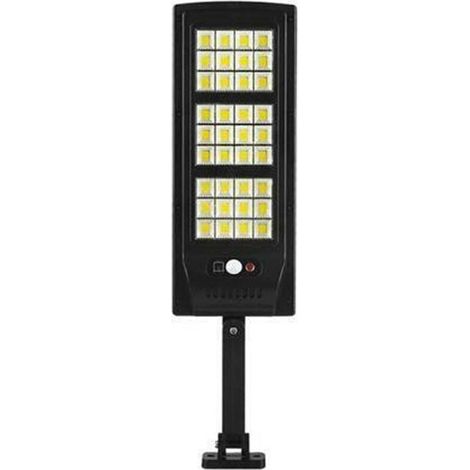 SL 144 LED-Solarlampe, 6000 K Stehlampe mit Fernbedienung, 3 Induktionsfunktionen für den menschlichen Körper.