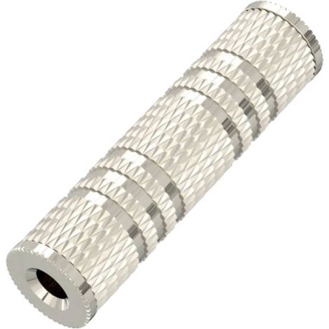 Hama 00205193 Jack Audio Adattatore [1x Presa jack da 3.5 mm - 1x Presa jack da 3.5 mm] Nero (1/2)
