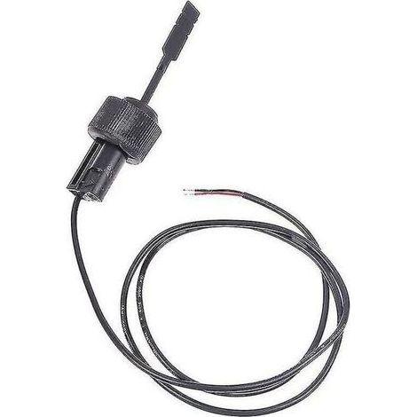 Interrupteur de débit à palette noir avec filetage intérieur, capteur de débit de raccordement pour pompe à chaleur, chauffe-eau, climatiseur, durable (1/5)