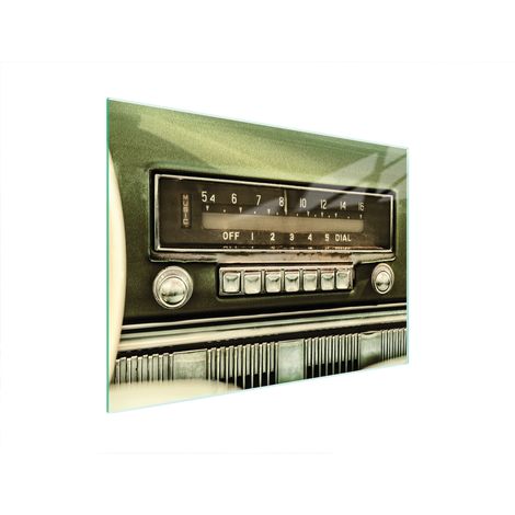 Glasschneidebrett 40x30 Radio (1/5)