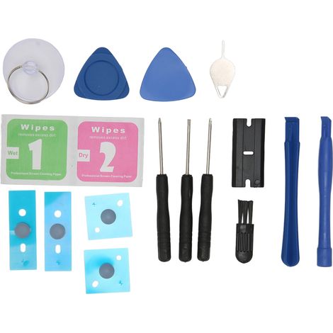 Kit de pieds antidérapants de rechange pour ordinateurs portables Microsoft Surface 3, 4 et 5 (bleu) (1/5)