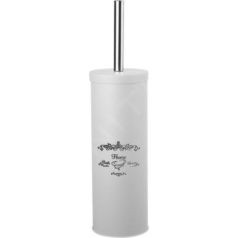 NICEA Porte-brosse WC sur pied, blanc (1/2)