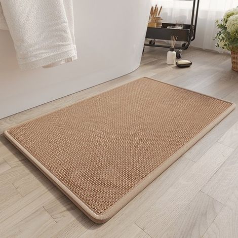 Zerbino REWYTAZ per interni ed esterni, antiscivolo, assorbente, robusto, 40 x 60 cm, ideale per ingresso, porta principale, corridoio, cucina e camera da letto. (1/5)