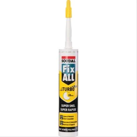 Mastic Fix All Soudal Turbo 290ml blanc