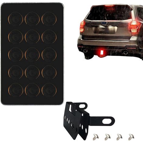 EASYCOMFORT Lumière de remorque LED carrée étanche Feux arrière à LED Haute luminosité faciles à Installer - Feux de freinage LED durables pour Voiture et Moto Generic (1/5)