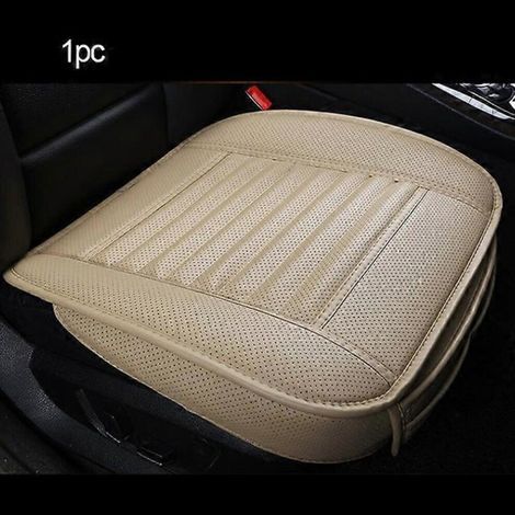 Housses de siège en cuir pour voiture, coussins, housses de siège universelles, protections pour sièges auto, toutes saisons (1/2)