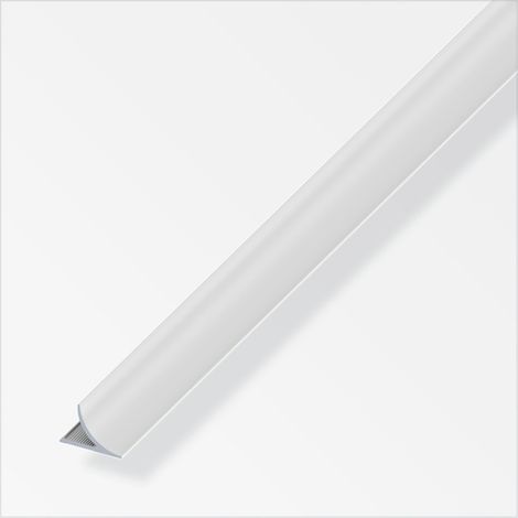 alfer Randfugeabdeckprofil 1 m, 12 x 17 mm Aluminium eloxiert silber Profil