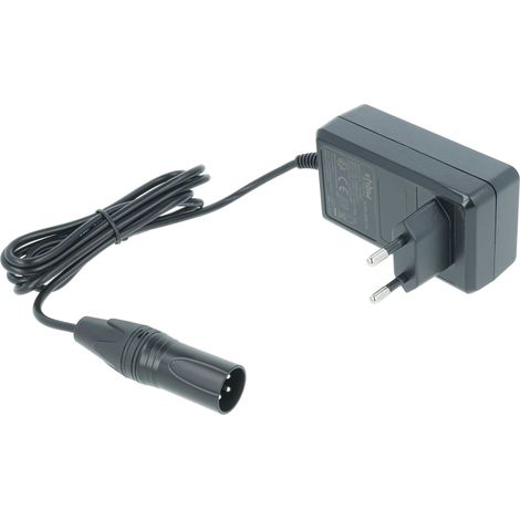 vhbw Bloc d'alimentation compatible avec Hörmann RotaMatic, ProMatic motorisation de portail - Câble de 140 cm (1/5)
