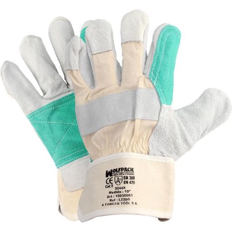 Guantes Americano Serraje Palma Reforzada (Par) (1/2)