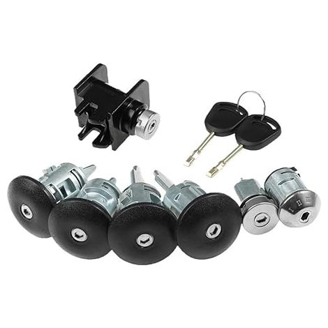Set di inserti per serratura, 7 pezzi, per Ford Transit 00-06, codice 3247Z-01 (1/4)