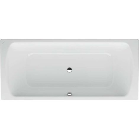 Laufen Moderna Plus - Einbau-Badewanne aus Stahl, 180x80 cm, weiß H2250600000401 (1/3)