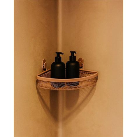 Exagonshop Griglia vasca doccia angolare mocha Taki
