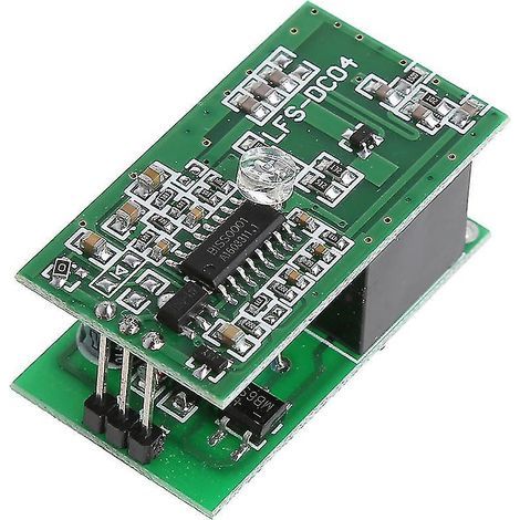 Module de commutation à induction 220 V, micro-ondes 2,7 g pour capteur radar, sortie relais 5-8 m (1/4)