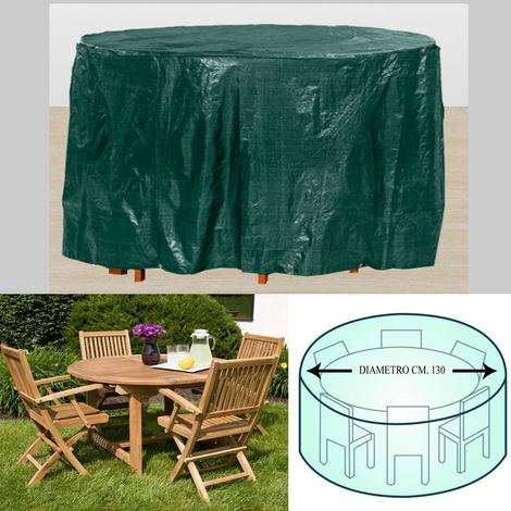 Telo Copritavolo Rettangolare Colore Verde NR11 210x160cm Altezza 90cm TagliaM STI